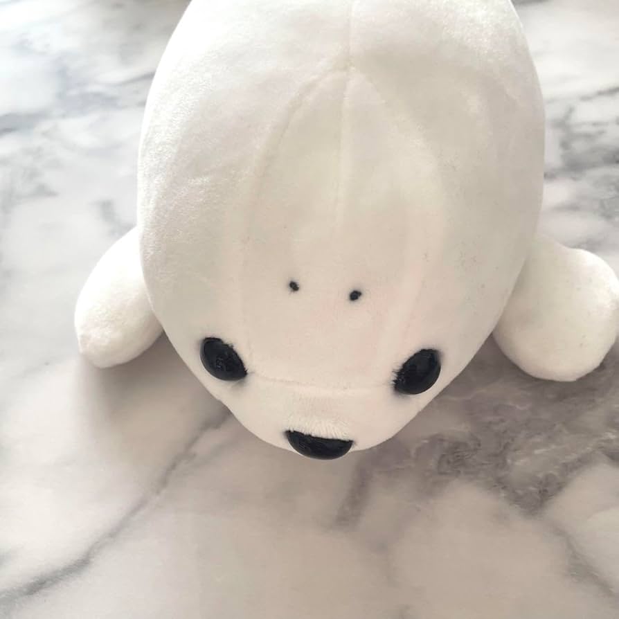 アザラシ ぬいぐるみ ホワイト Amazon.co.jp: シミュレーション グリーンランド ホワイト